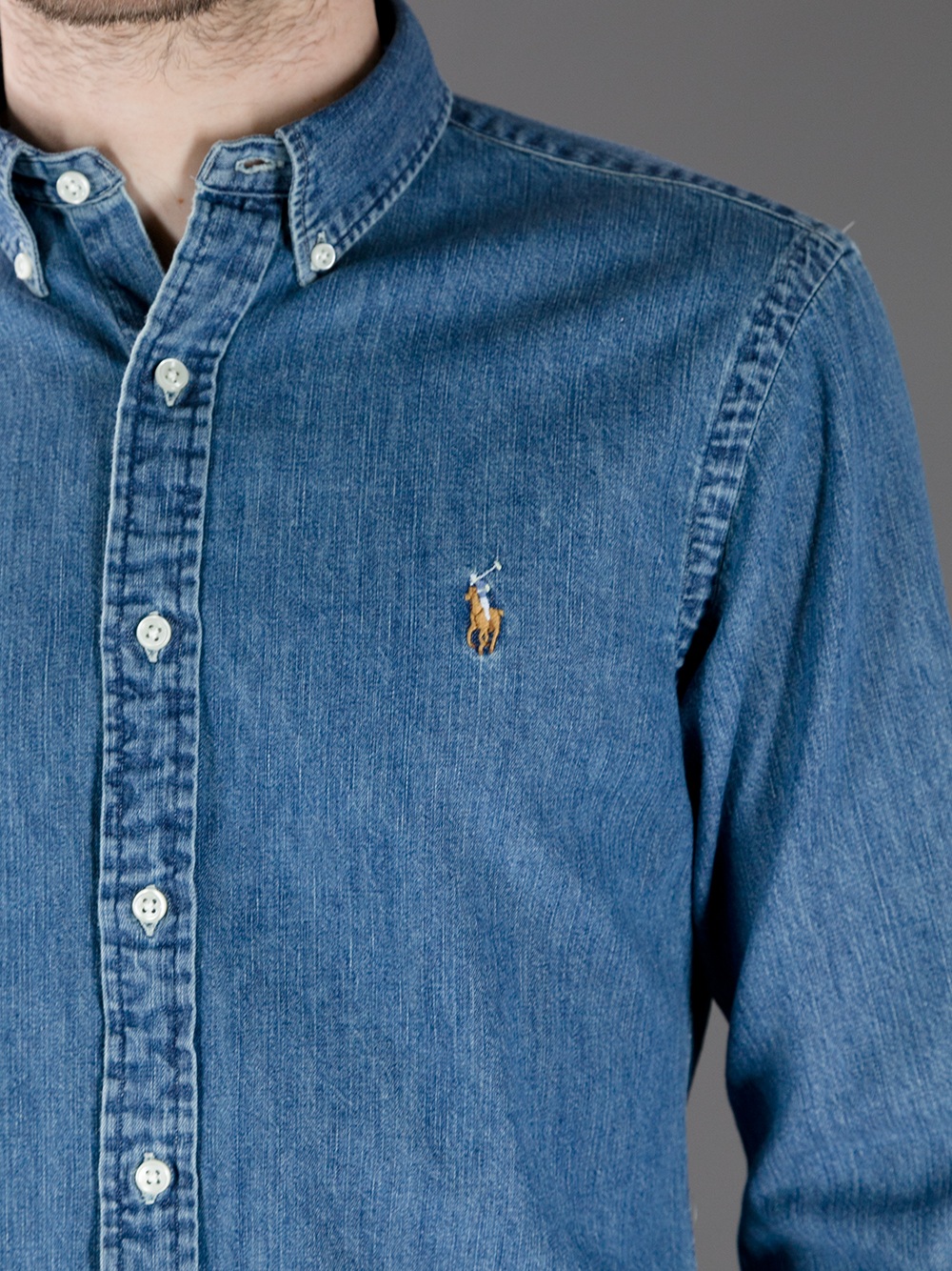 Polo Ralph Lauren Classic-fit Denim Shirt in Blue for Men | Lyst UK