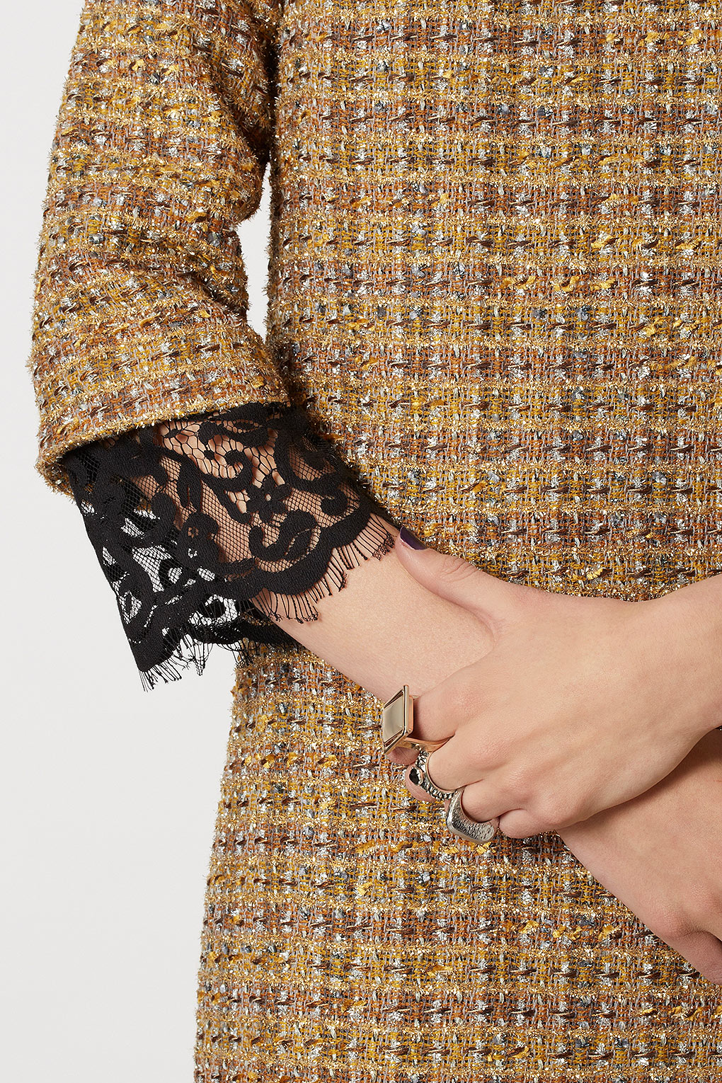 topshop tweed dress
