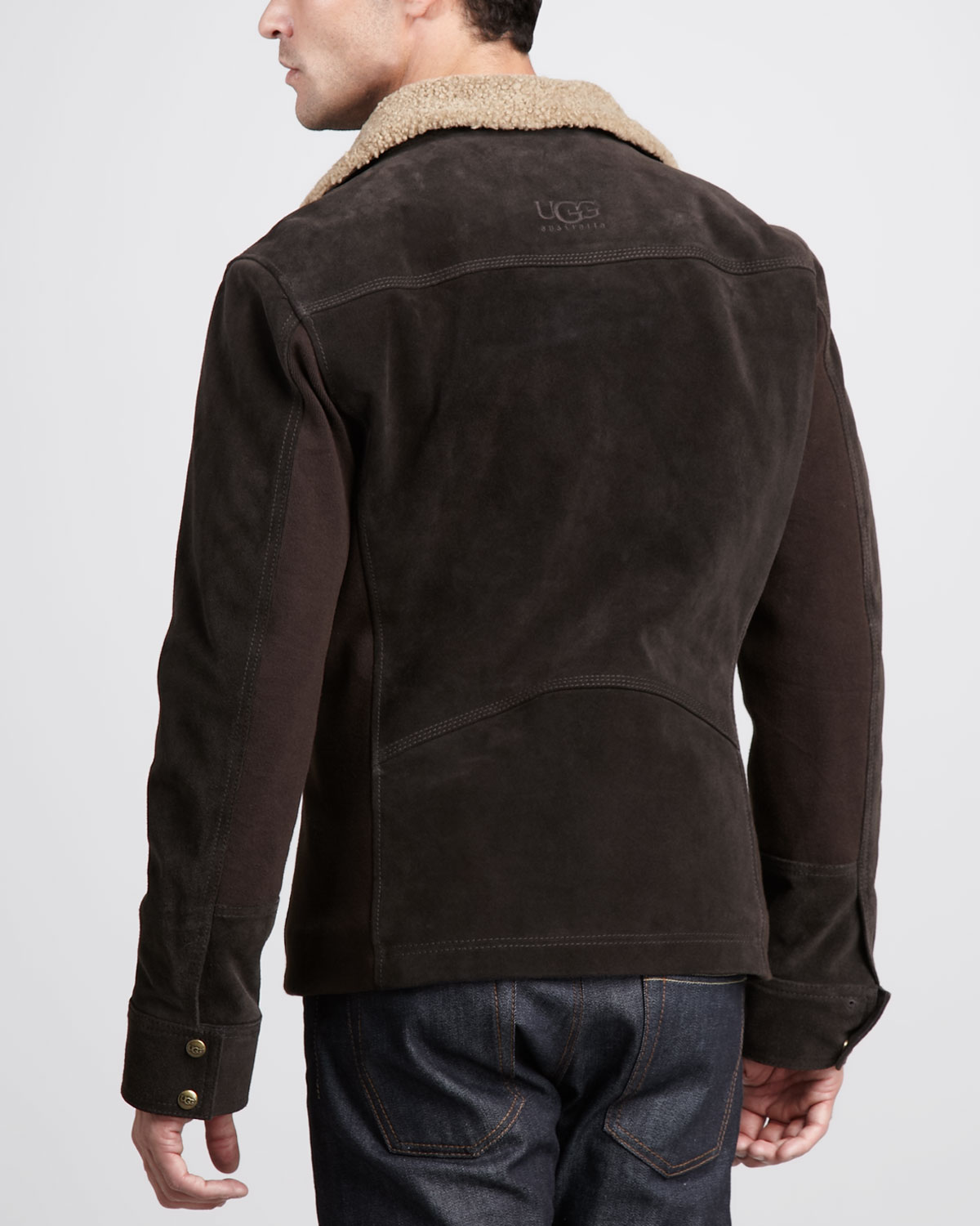 ugg suede jacket