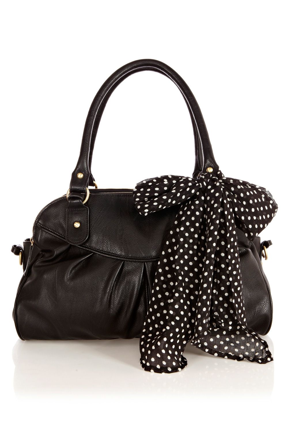 Oasis Triple Compartment Bag in Black | Lyst