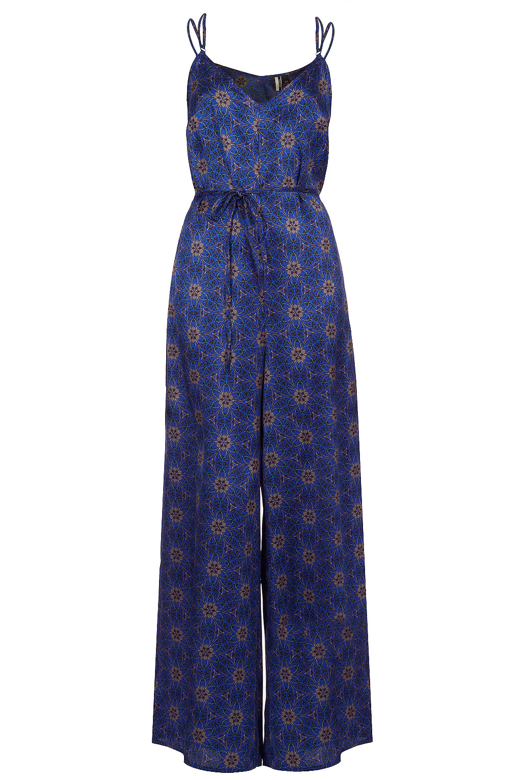 topshop blue jumpsuit