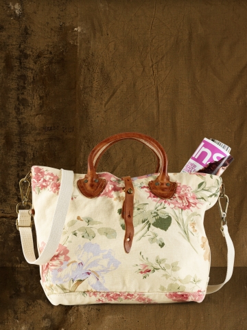 ralph lauren floral bag