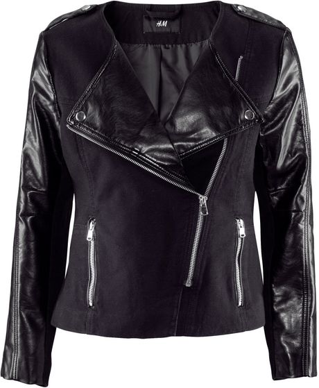 H&m Jacket in Black | Lyst