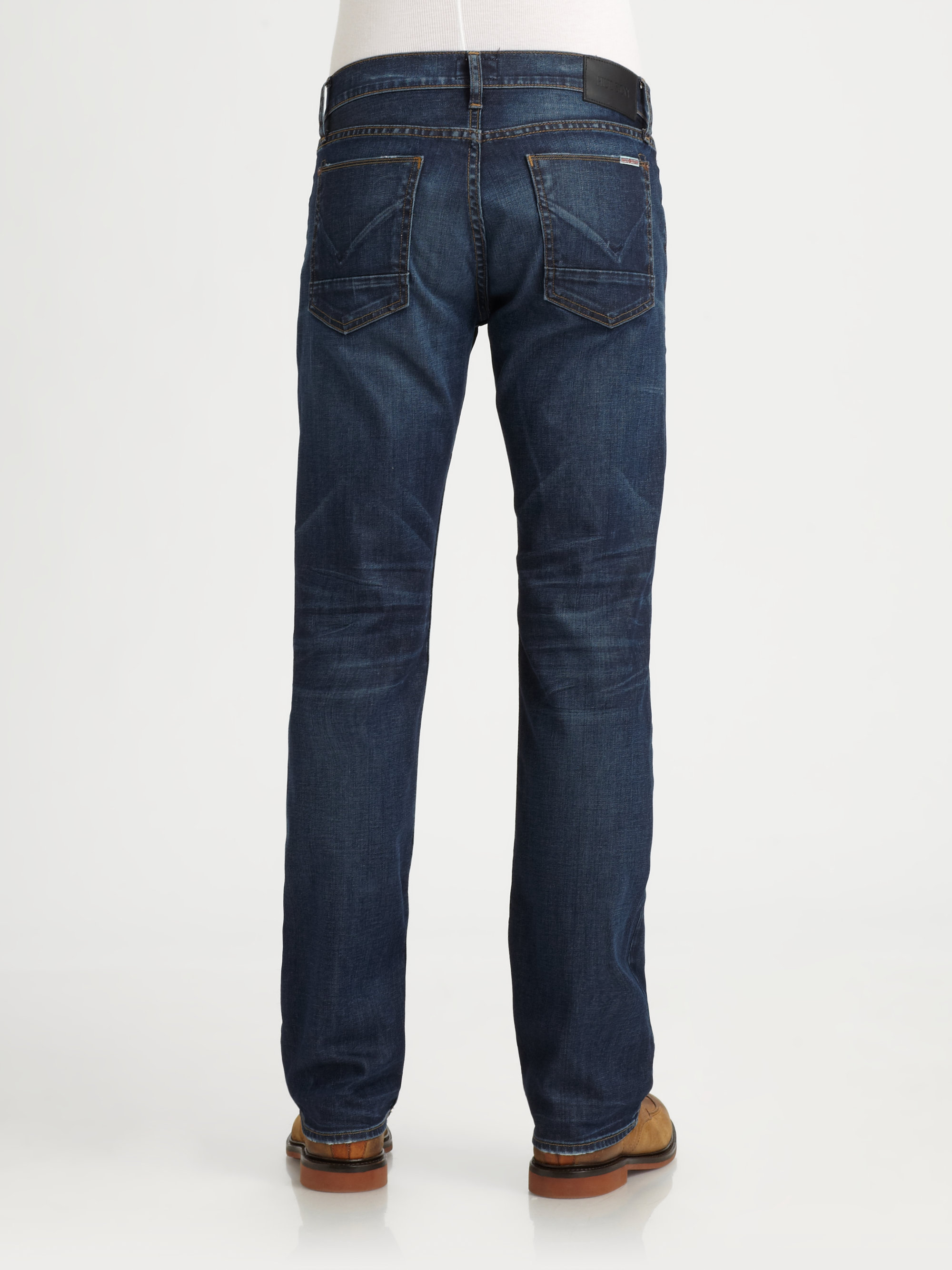 Lyst - Hudson Jeans Beau Micro Bootcut Jeans in Blue for Men
