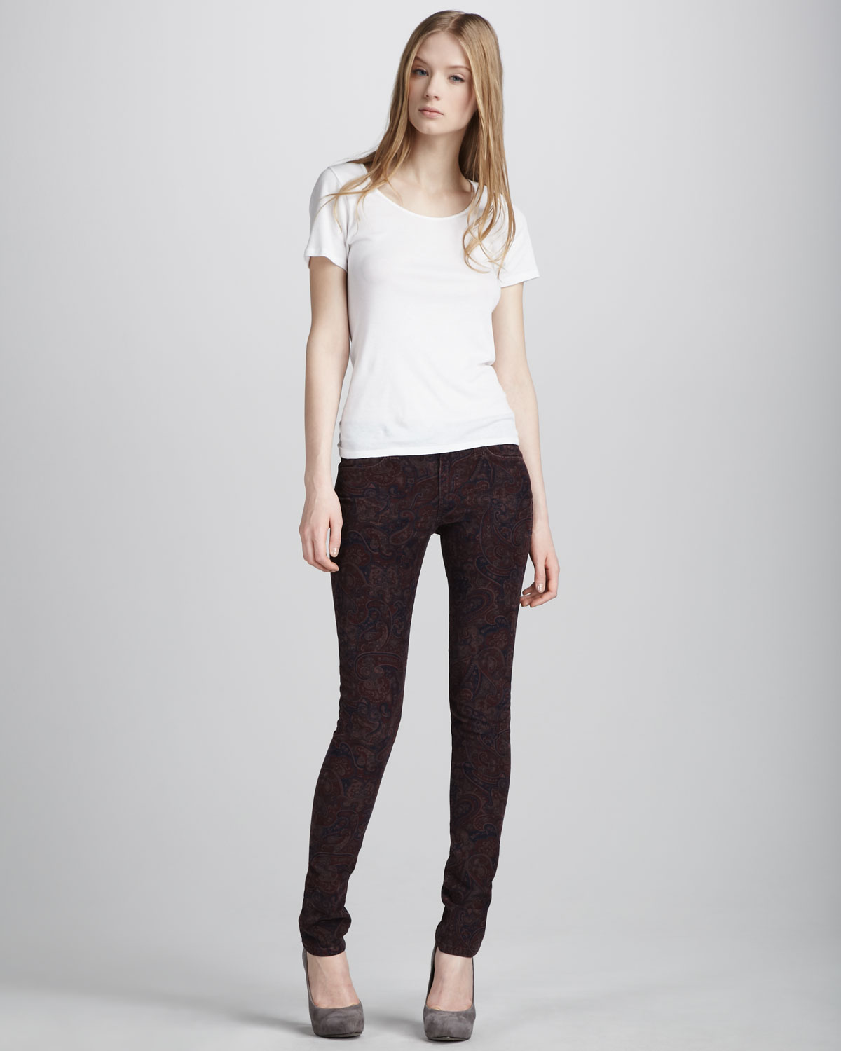 skinny cord jeans ladies