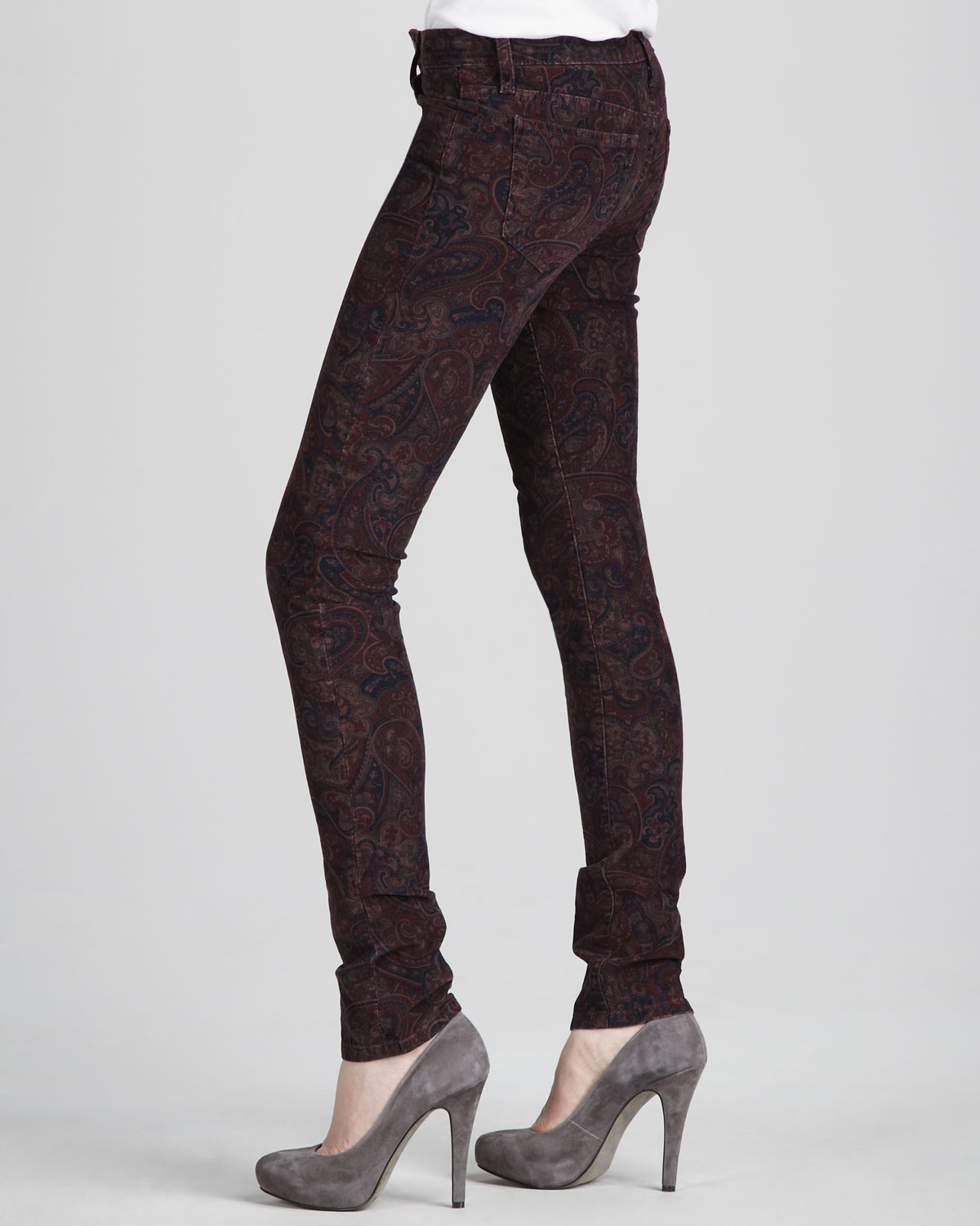 skinny cord jeans ladies