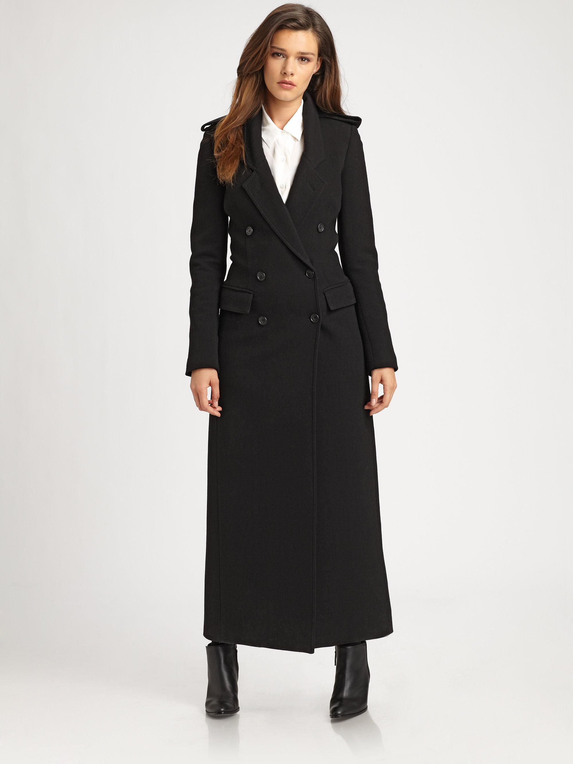 ladies maxi length coats