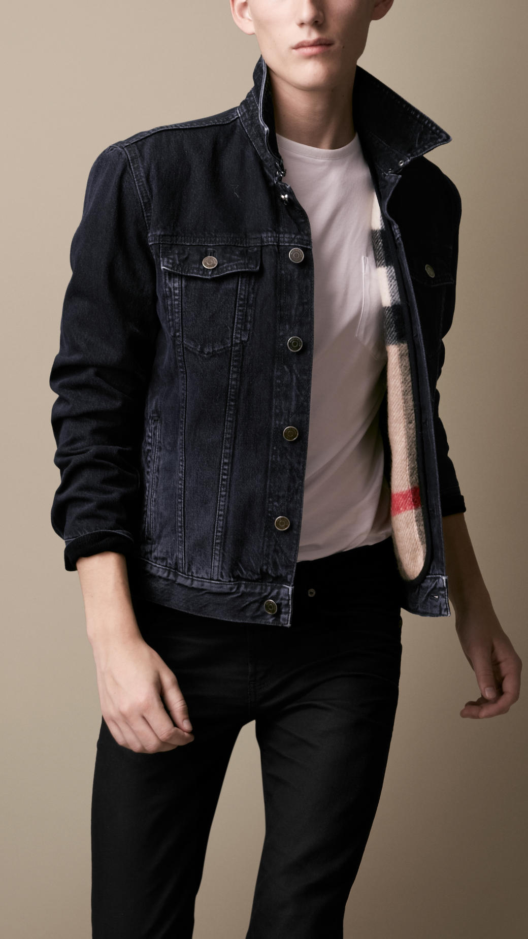 burberry brit denim jacket