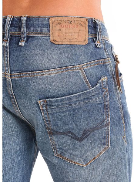 Guess New Kurt Bright Denim Jeans in Blue for Men | Lyst