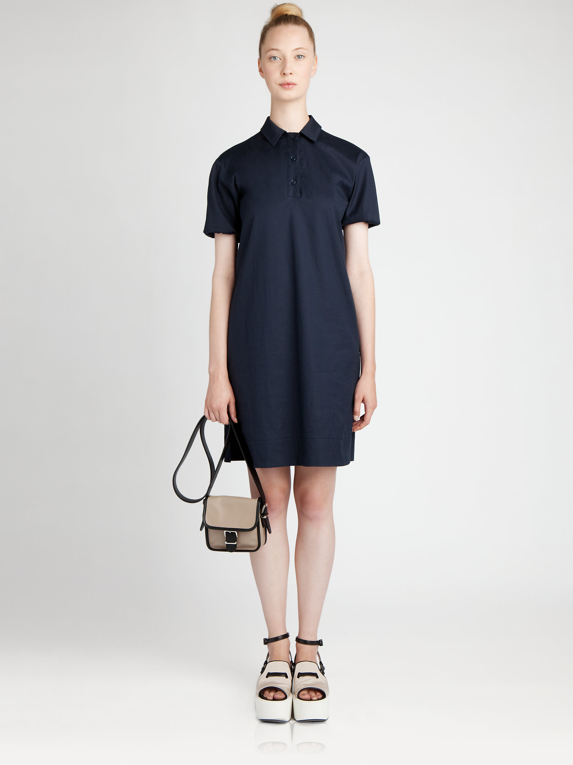 jil sander navy dress
