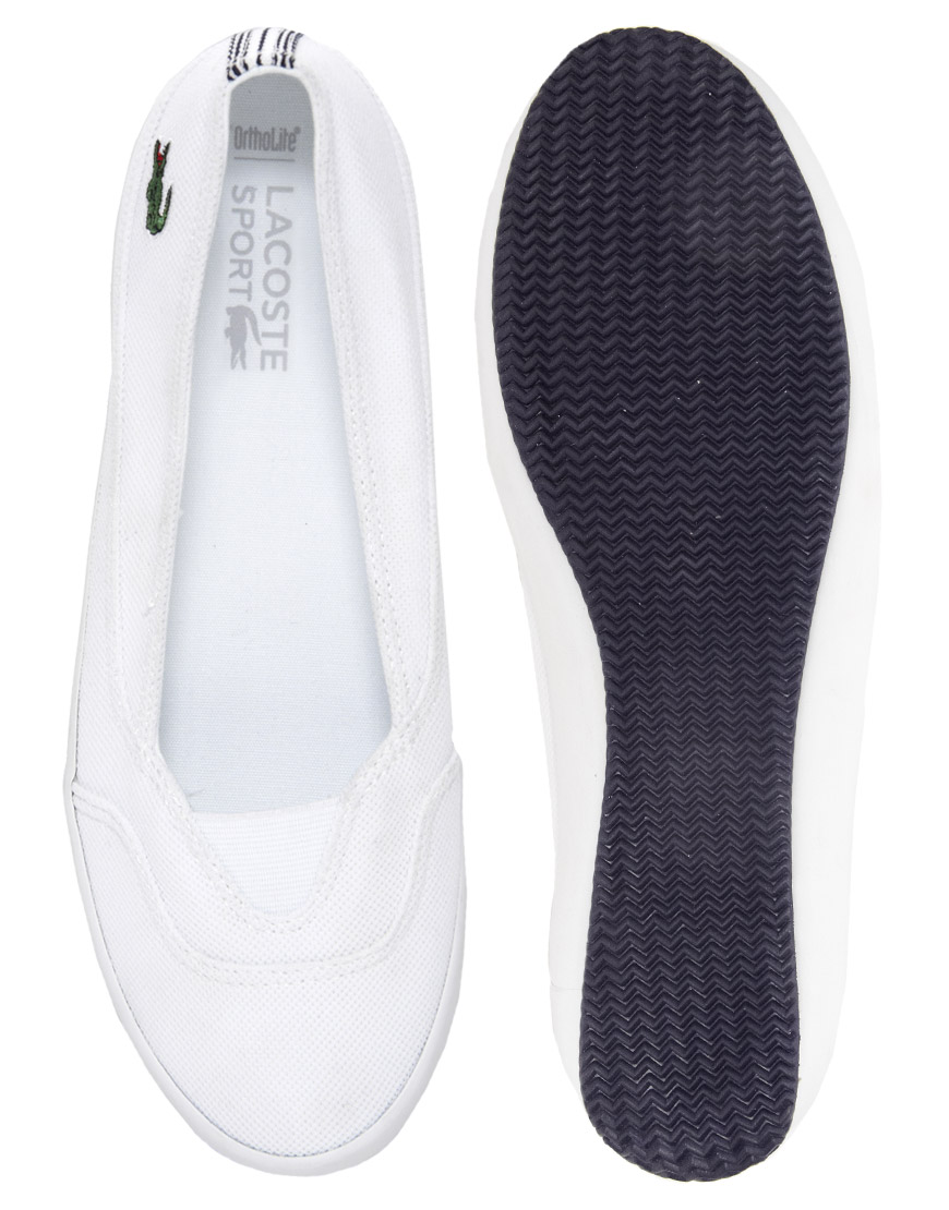 lacoste plimsolls womens