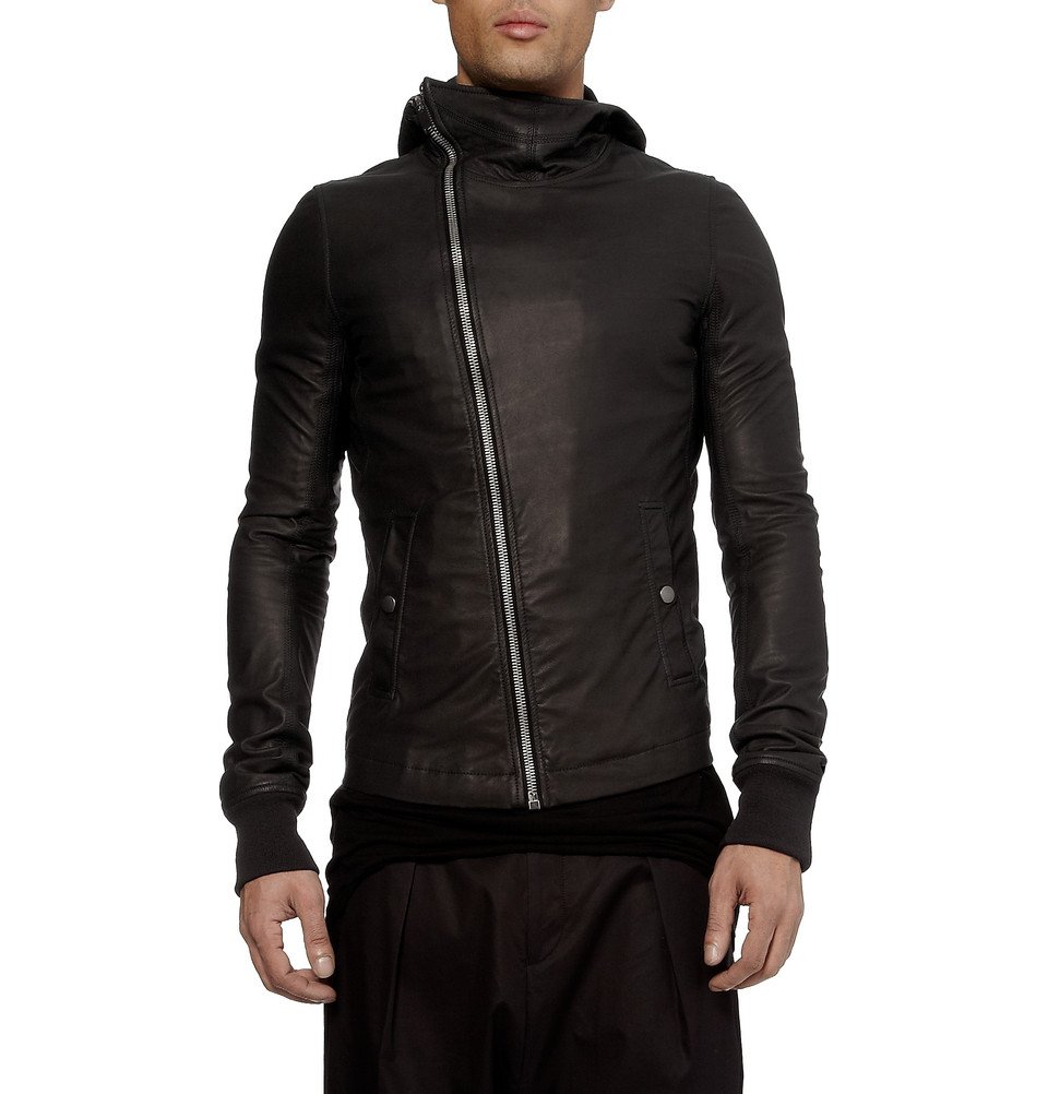 rick owens bullet hoodie