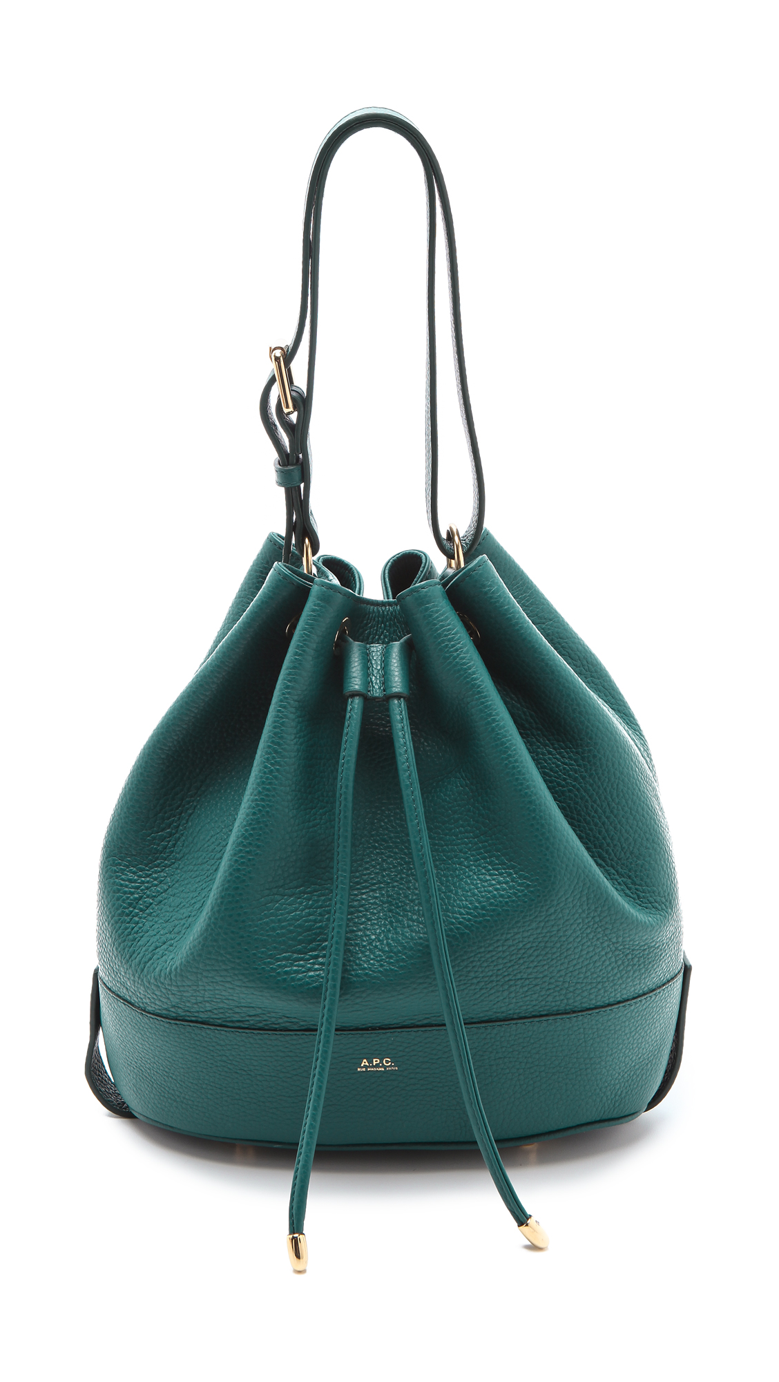 Lyst A.P.C. Bucket Bag in Green