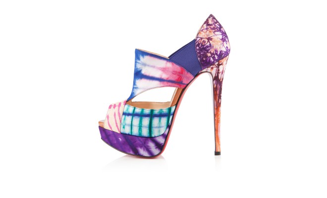 Artesur ? christian louboutin Pitou Multicolored Tie-Dyed canvas ...  