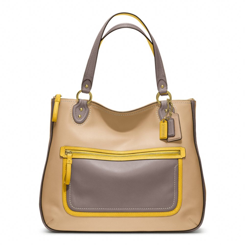 coach poppy hallie tote