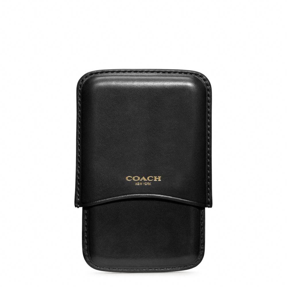 coach business card holder