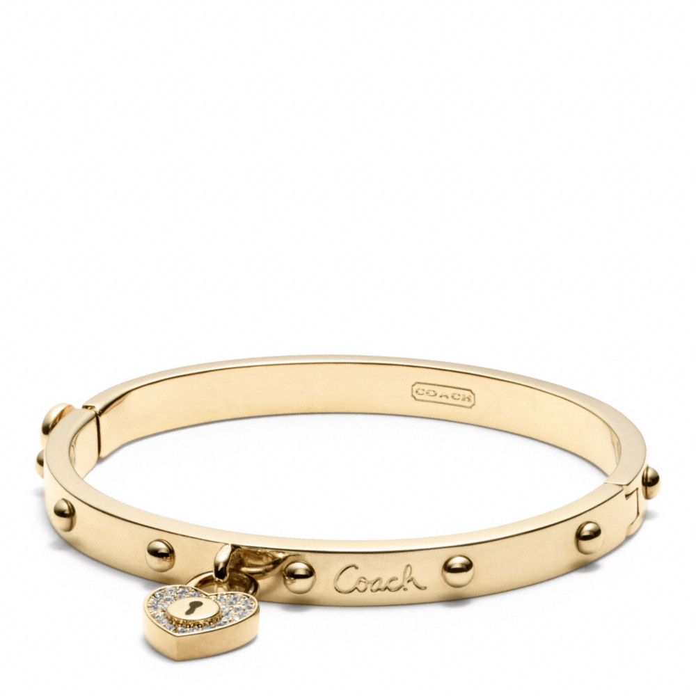 Buy Coach Semi-Precious Crystal Slider Bracelet | Gold-Toned & Blue Color  Women | AJIO LUXE