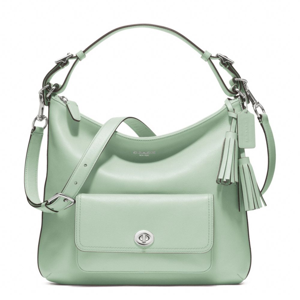 coach hobo green