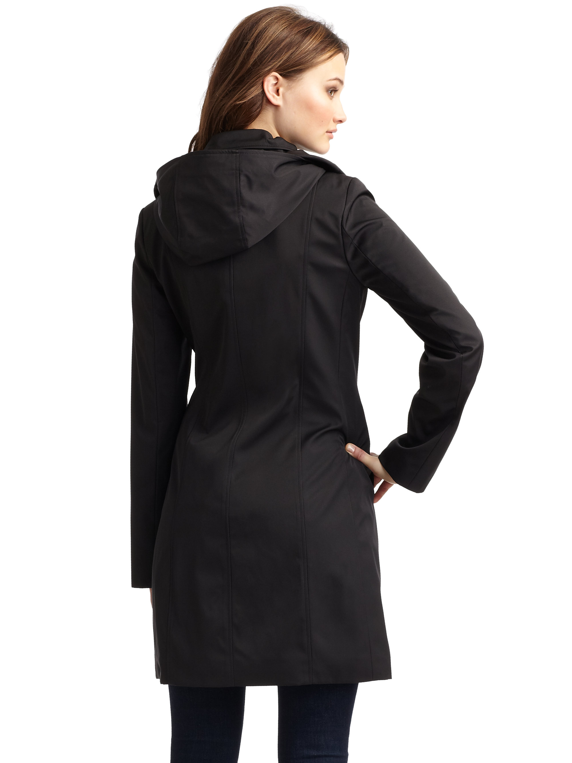 tahari raincoat