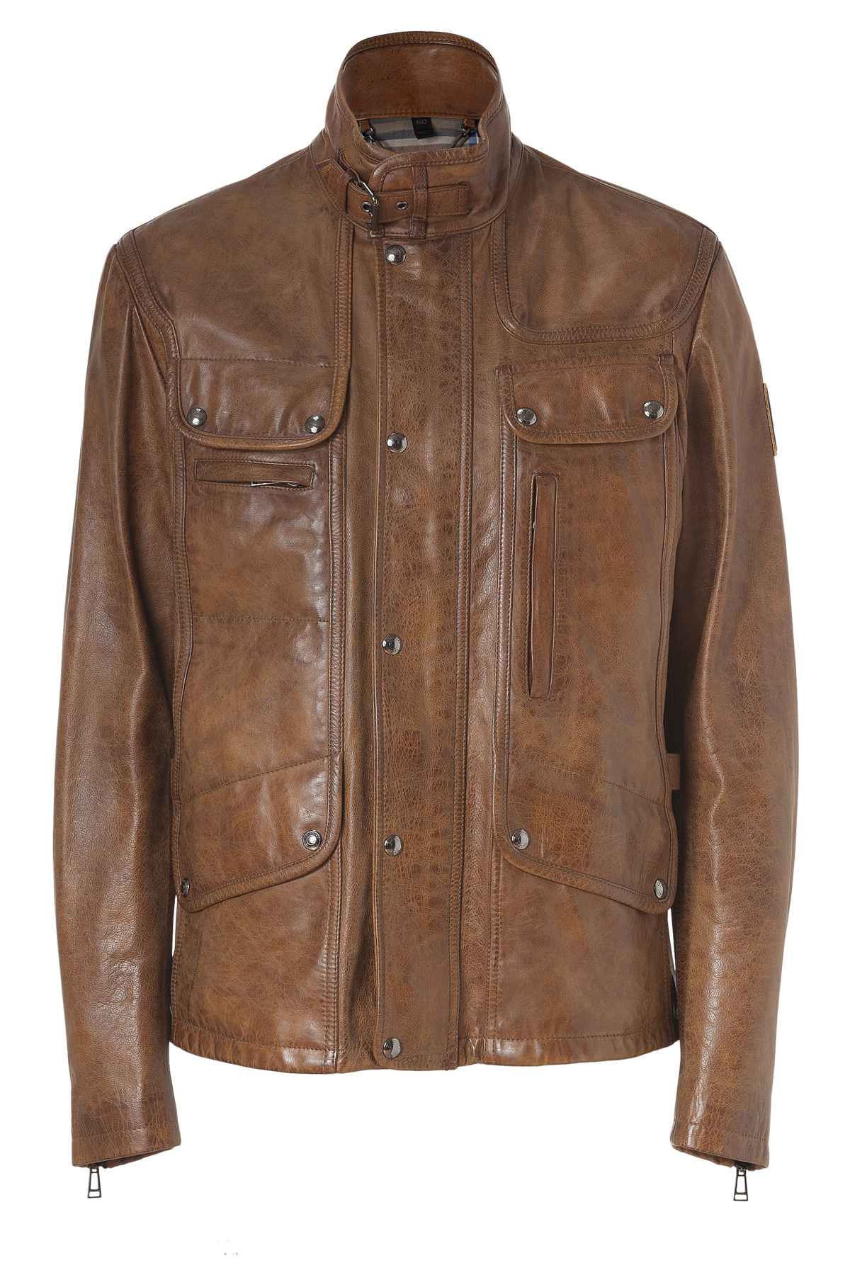 Belstaff Leather Maple Jacket in Brown for Men | Lyst