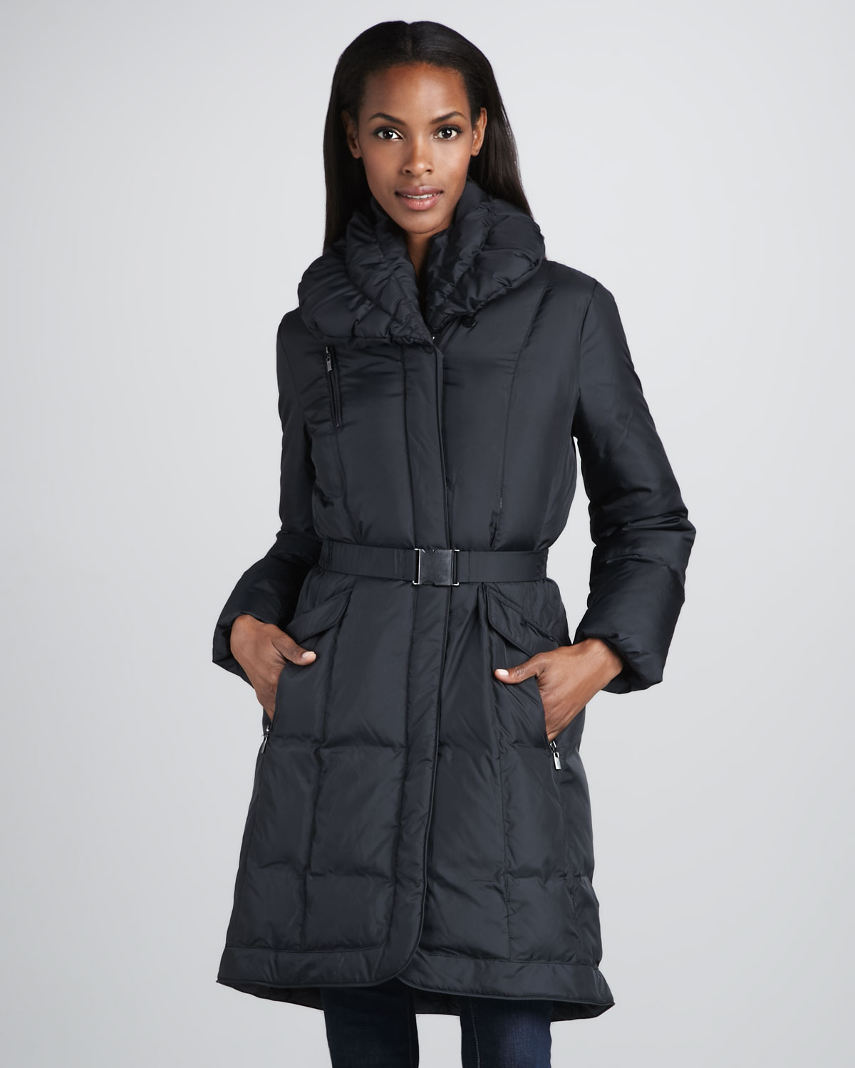 cole haan puffer coat womens
