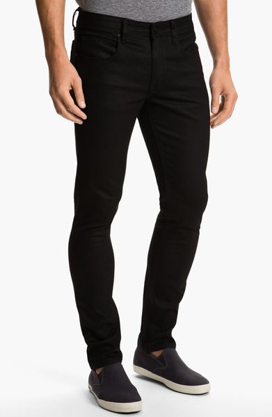 Ezekiel Chopper 305 Slim Straight Leg Jeans Black in Black for Men | Lyst