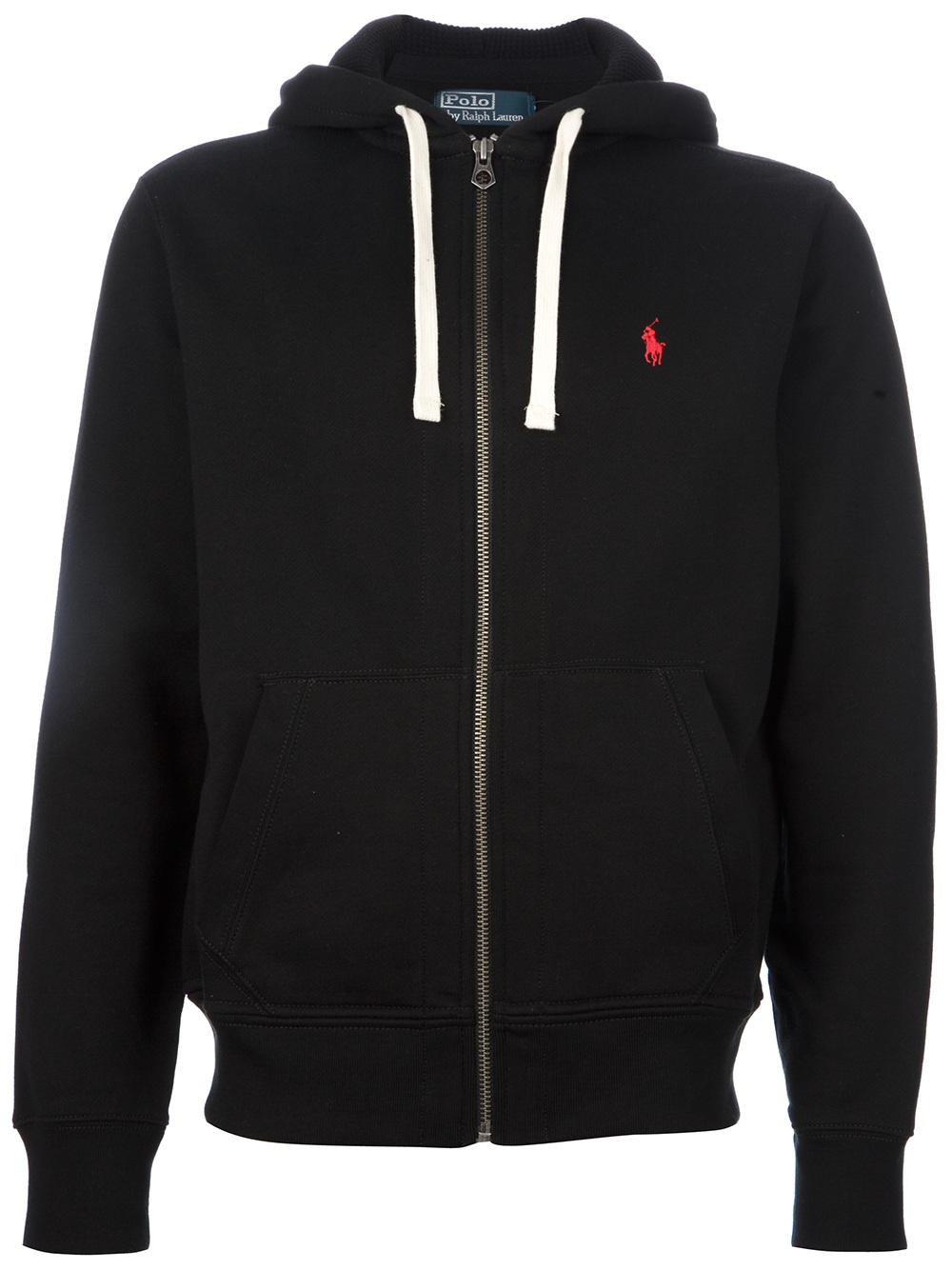 Polo Ralph Lauren Fleece Lined Hoodie in Black for Men - Lyst