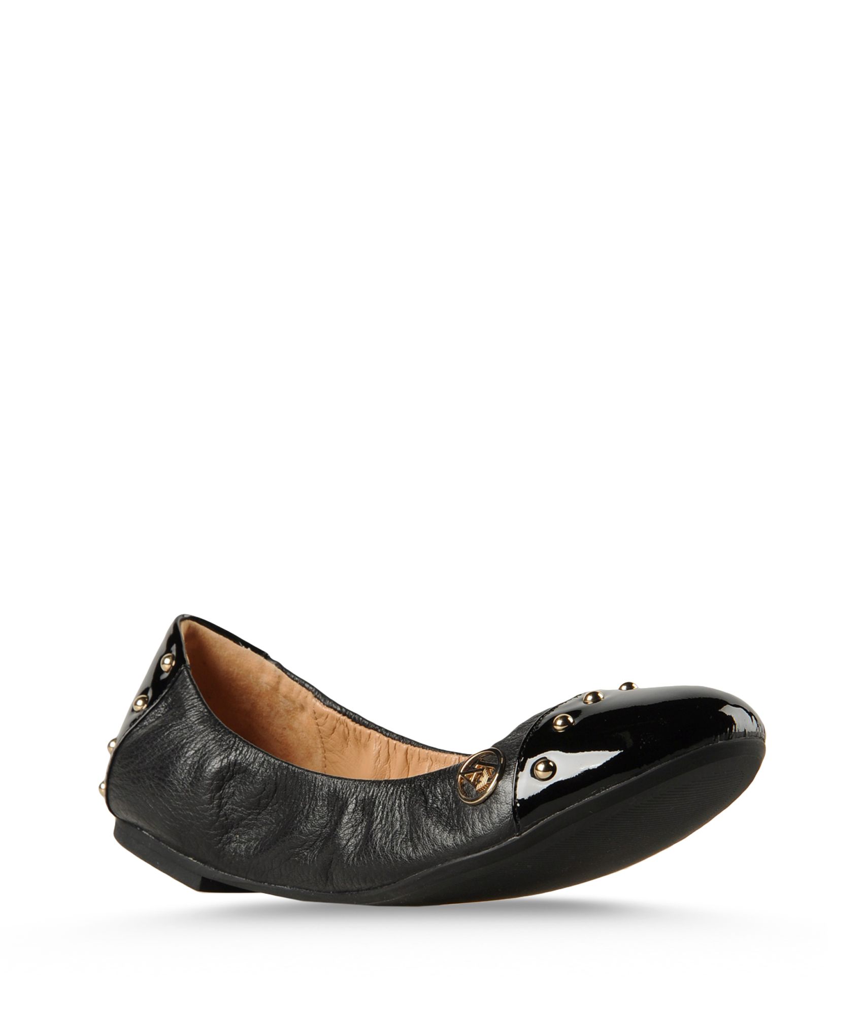 armani flat shoes