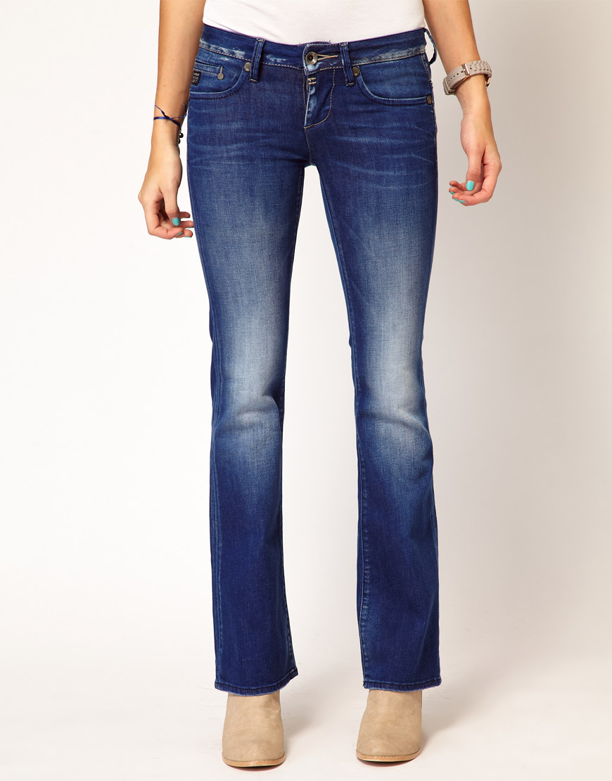 G-Star RAW Gstar Midge Bootcut Jeans in Blue - Lyst