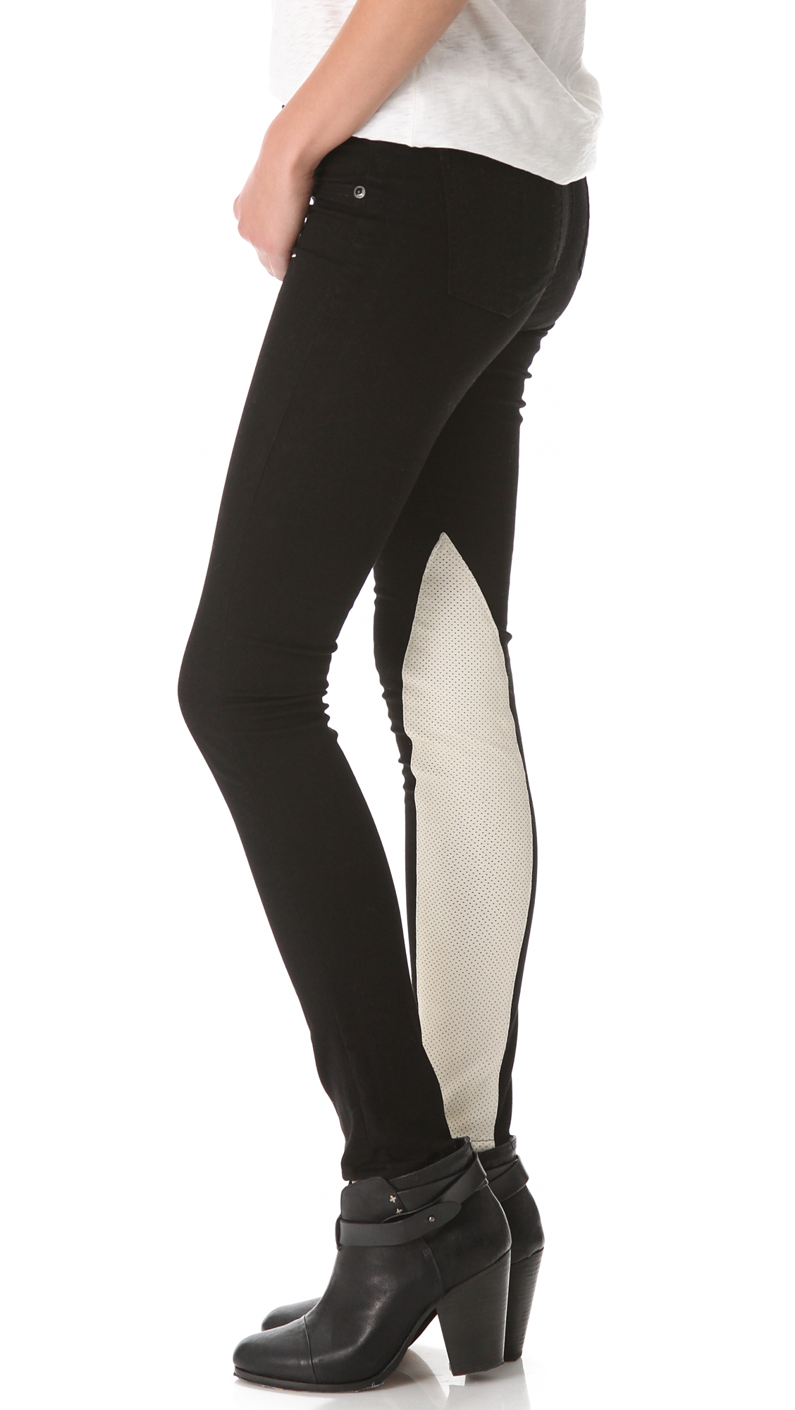 Rag \u0026 Bone Jodhpur Jeans in Black | Lyst