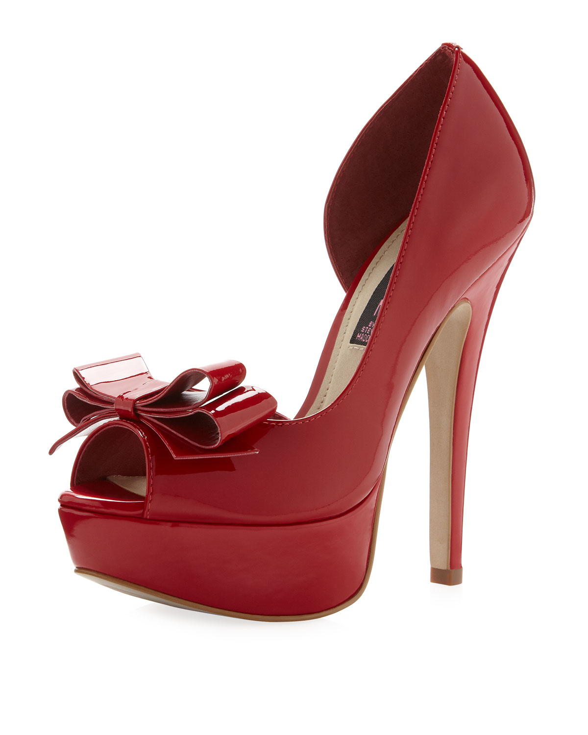 steve madden bow heels