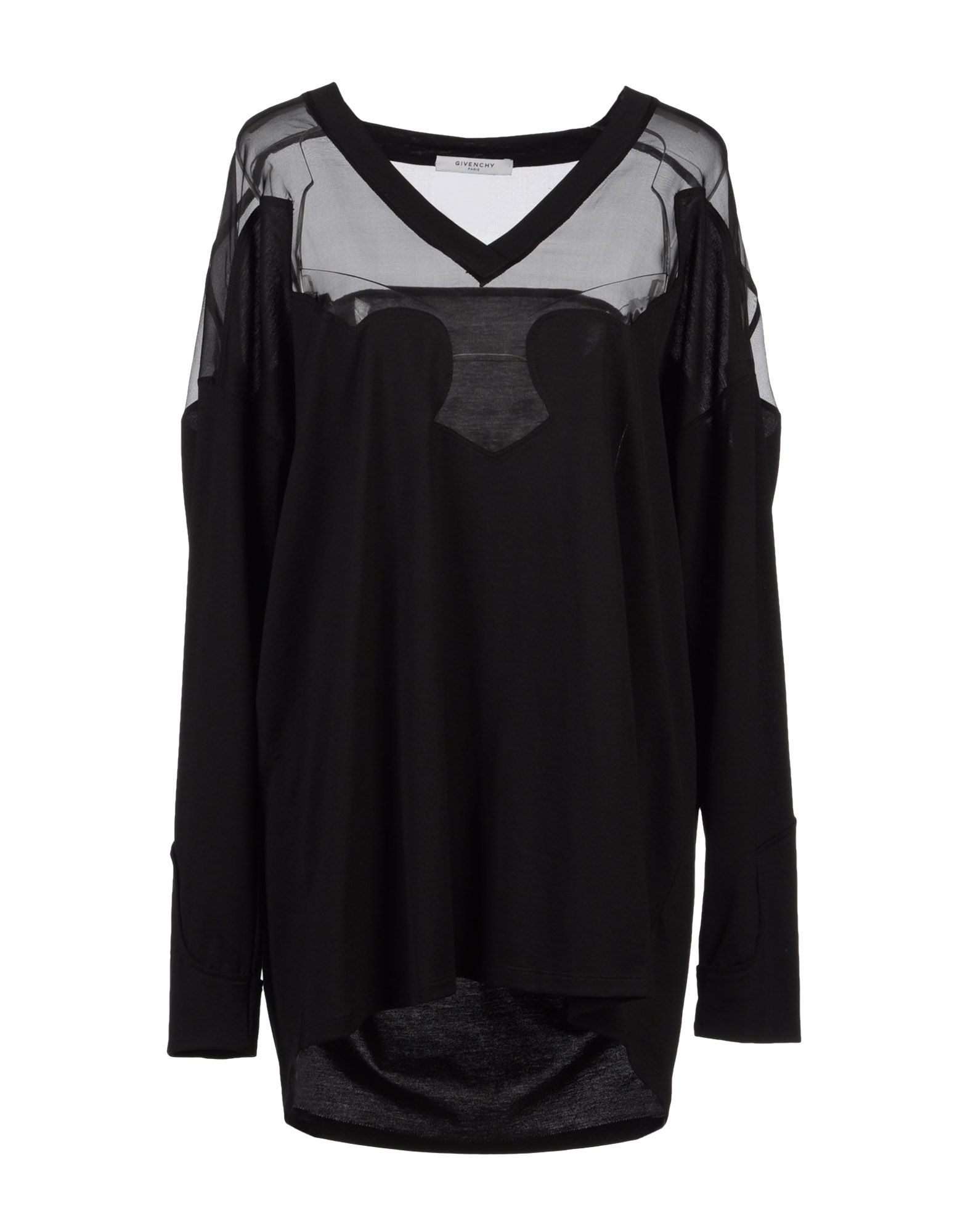 Givenchy Long Sleeve T-shirt in Black (noir) | Lyst