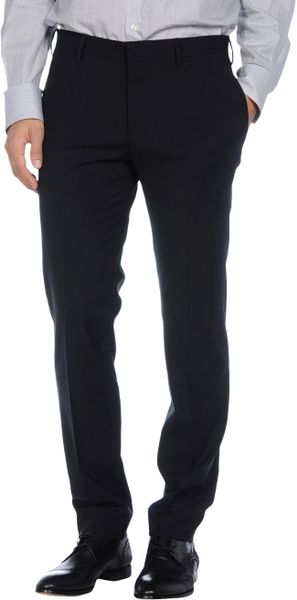 Prada Formal Trouser in Black for Men (noir) | Lyst