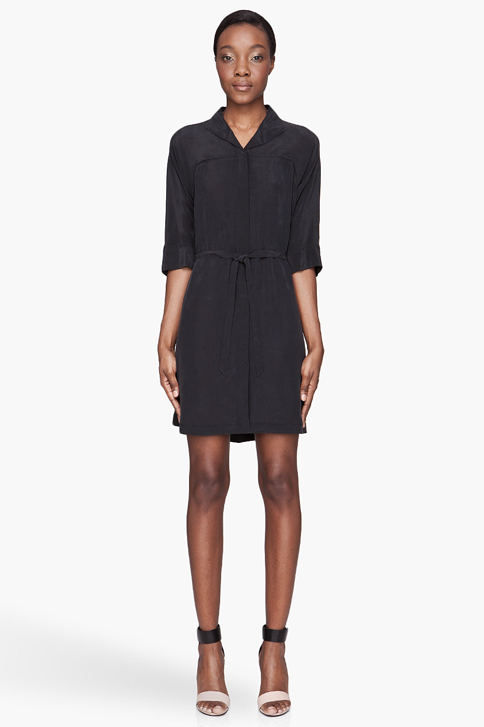 purple floral mini dress