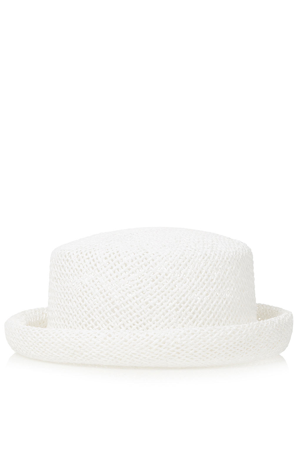 white pork pie hat