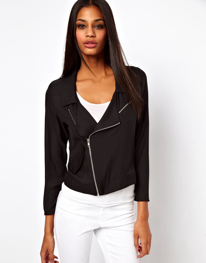 soft biker jacket