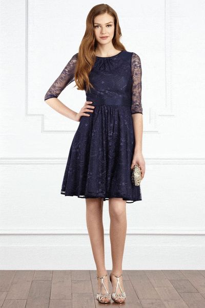 Coast Toricella Lace Dress in Blue (navy) | Lyst