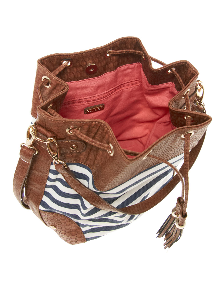 ALDO Gerst Cross Body Bucket Bag in Blue Lyst