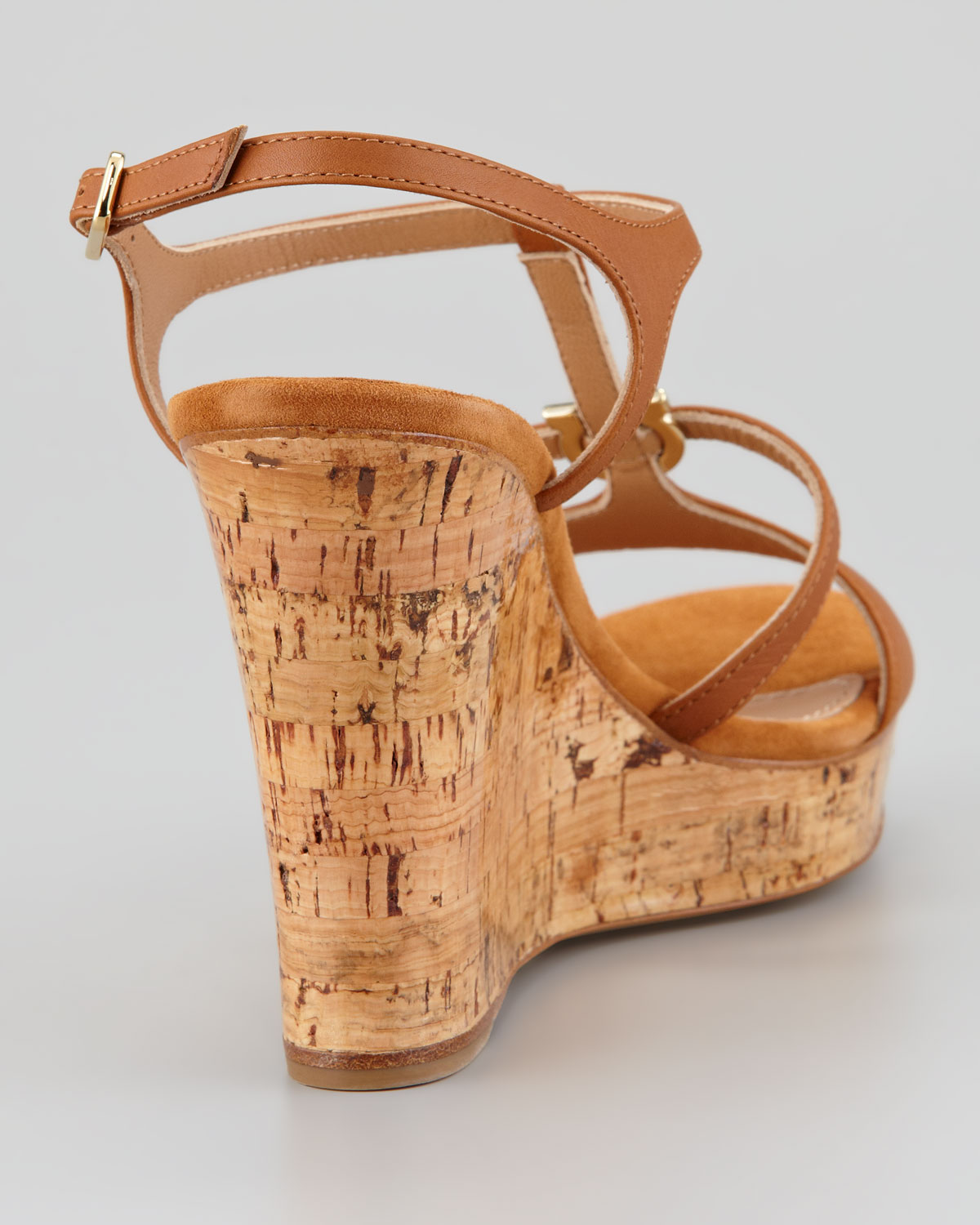 ferragamo cork wedge