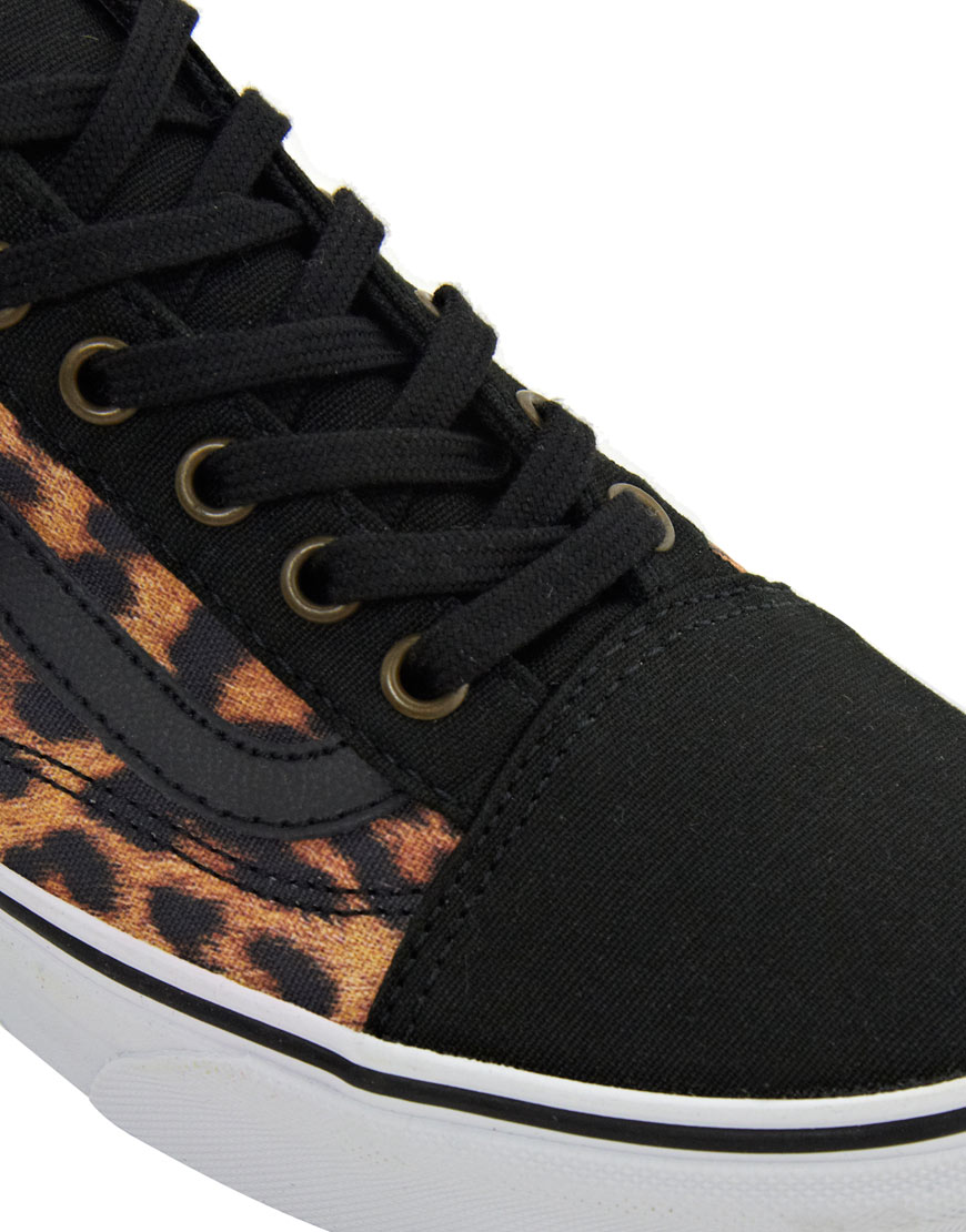 Vans Old Leopard Trainers in | Lyst