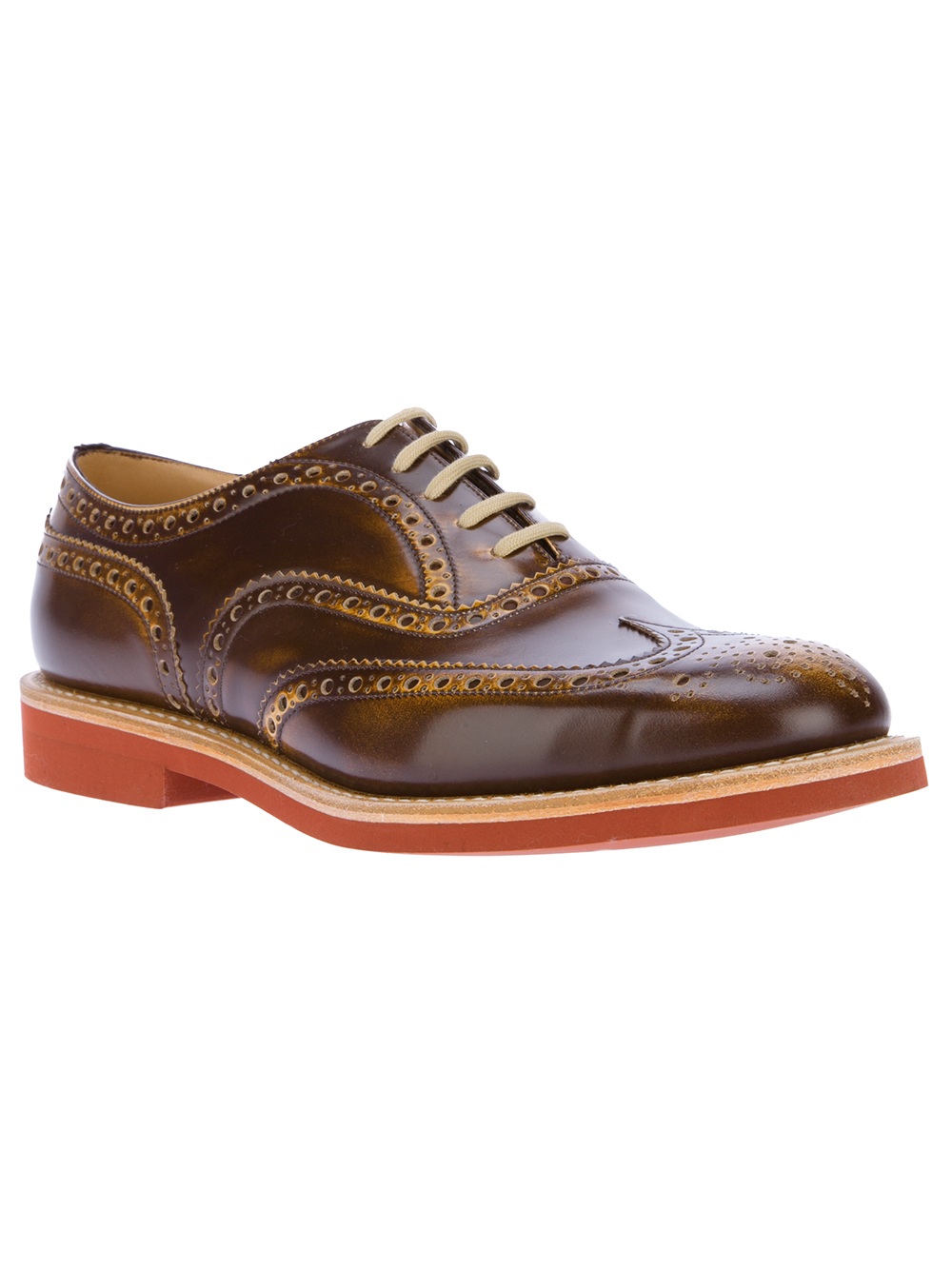 Church's Downish Brogue Shoe in Brown for Men - Lyst