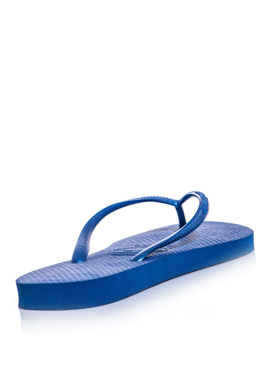 cobalt flip flops