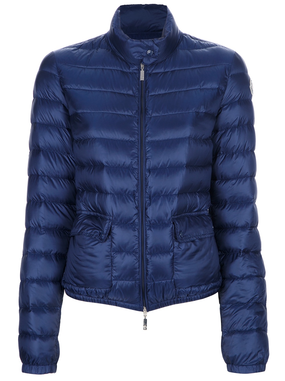 Moncler Lans Feather Down Jacket in Blue | Lyst