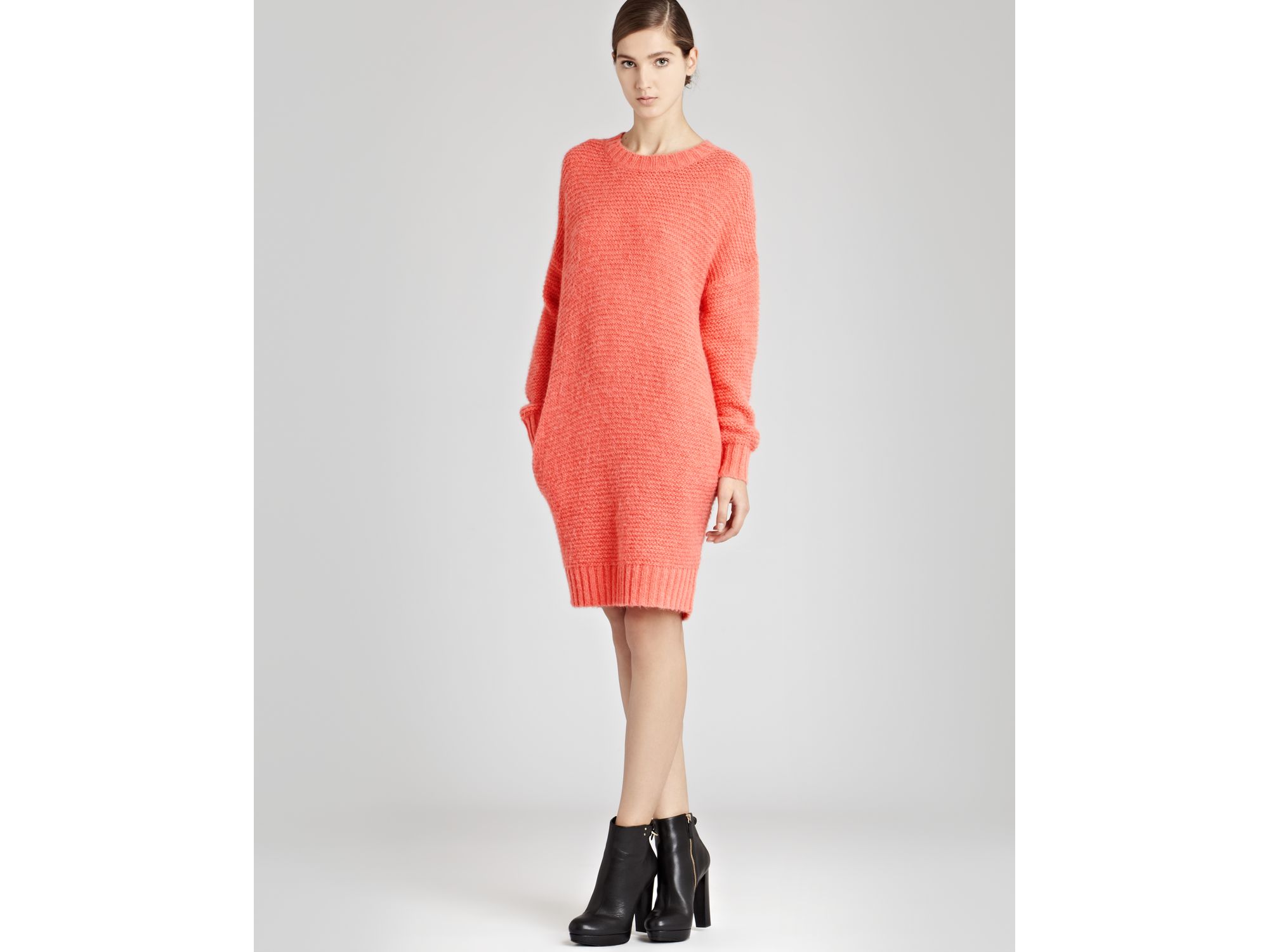 reiss coral dress