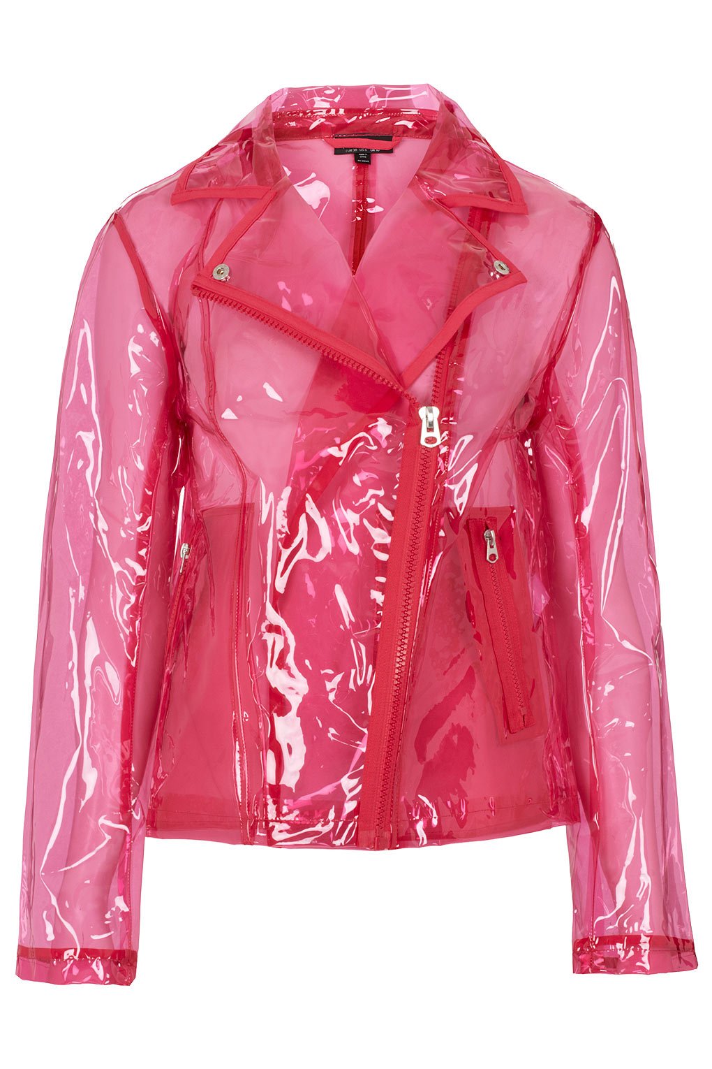 Pink Clear Plastic Jacket Lyst