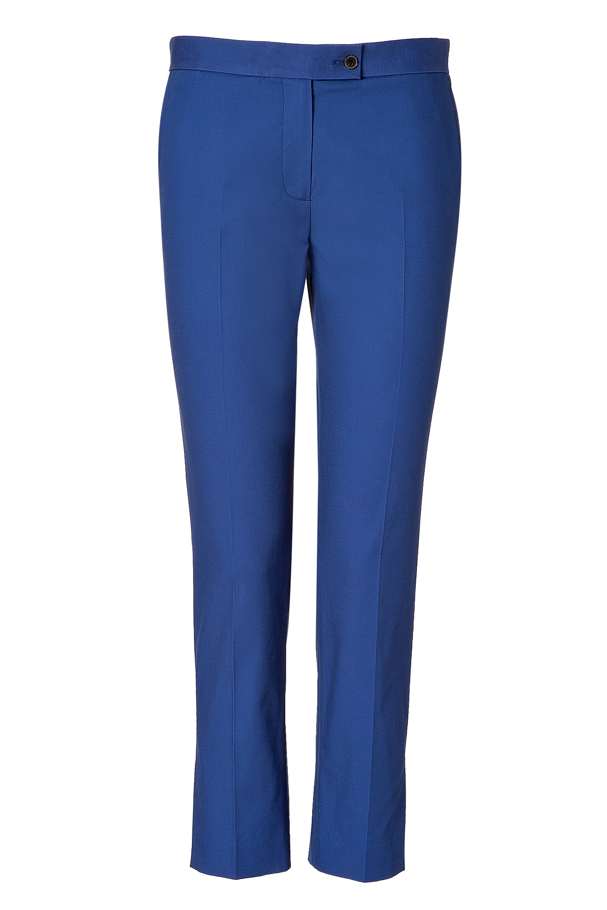 JOSEPH Royal Blue Cotton Ankle Pants in Blue - Lyst