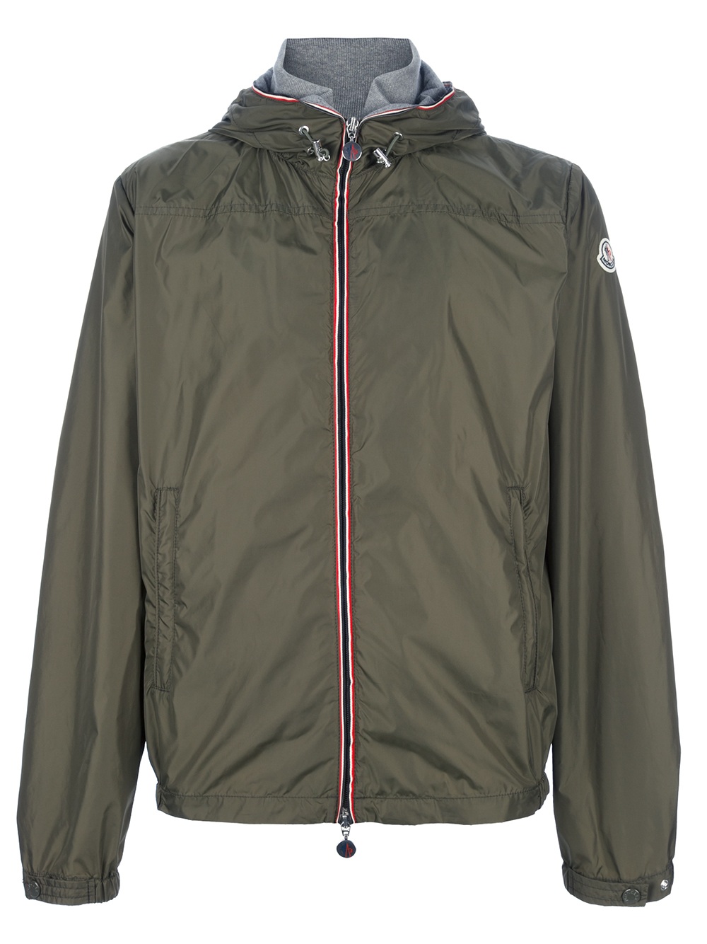 Moncler Urville Hooded Windbreaker in Khaki (Natural) for Men - Lyst