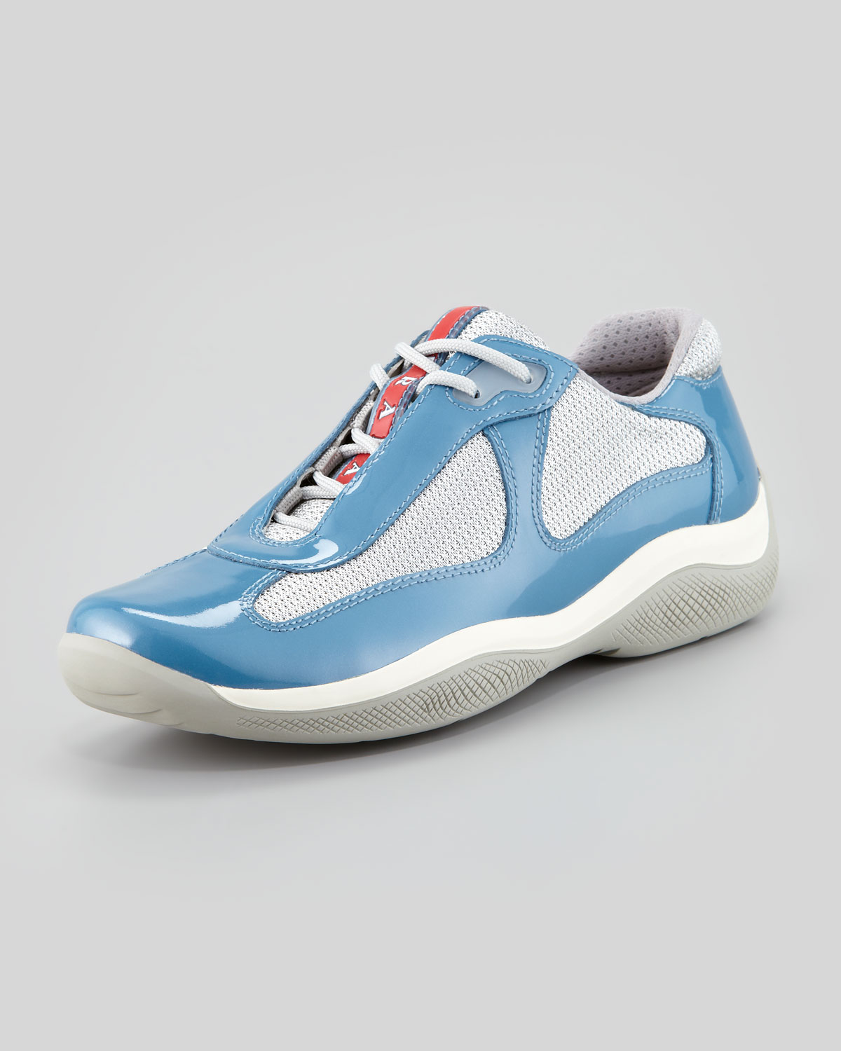Prada Americas Cup Sneaker in Blue (periwinkle blue) | Lyst