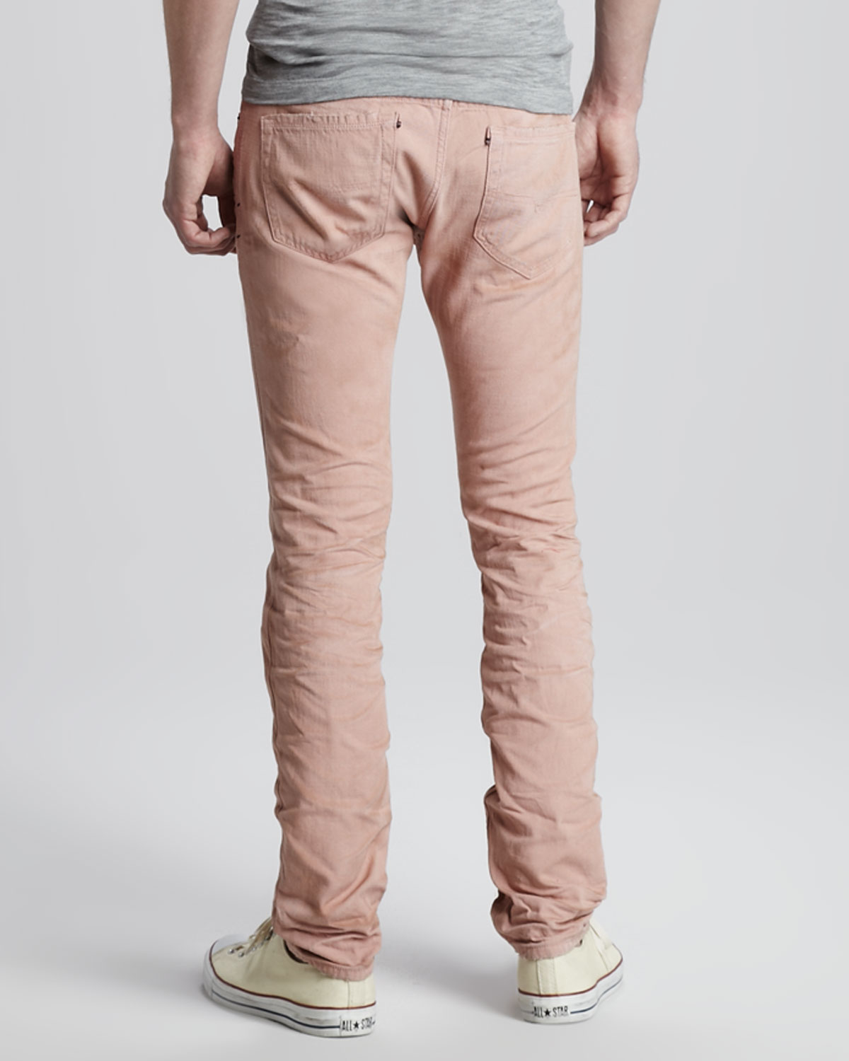 DIESEL Thavar Salmon Jeans in Brown for Men Lyst
