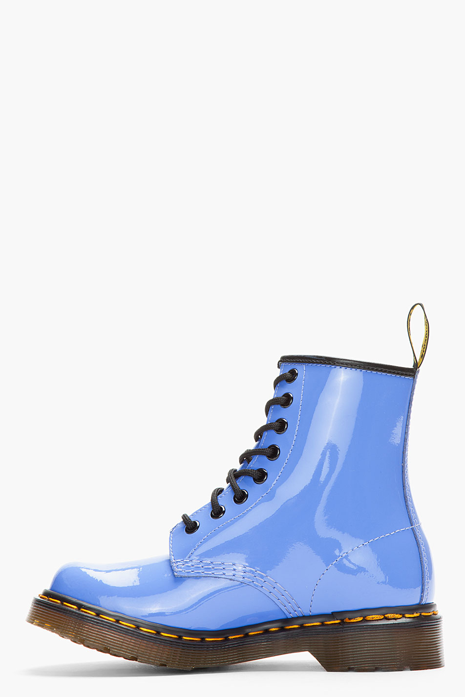 blue patent doc martens